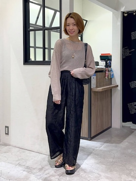 uemiさん（レディース・163cm）の夏コーディネート