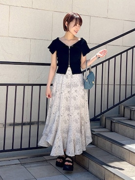 uemiさん（レディース・163cm）の夏コーディネート