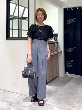 uemiさん（レディース・163cm）の夏コーディネート