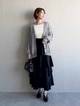 uemiさん（レディース・163cm）の冬コーディネート