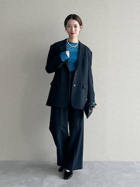 uemiさん（レディース・163cm）の秋コーディネート