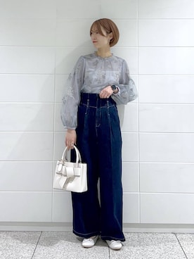 uemiさん（レディース・163cm）の春コーディネート