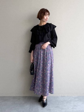 uemiさん（レディース・163cm）の冬コーディネート