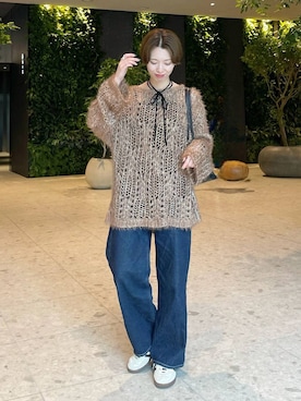 「キャミソール」｜uemiさん（レディース・163cm）の秋コーディネート