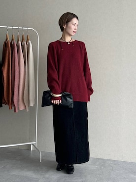 uemiさん（レディース・163cm）の秋コーディネート