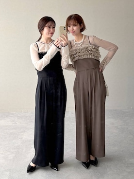 uemiさん（レディース・163cm）の春コーディネート