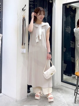 uemiさん（レディース・163cm）の春コーディネート