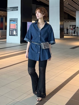 uemiさん（レディース・163cm）の夏コーディネート