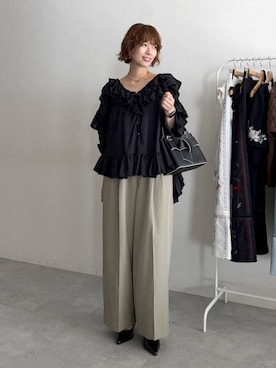 uemiさん（レディース・163cm）の春コーディネート