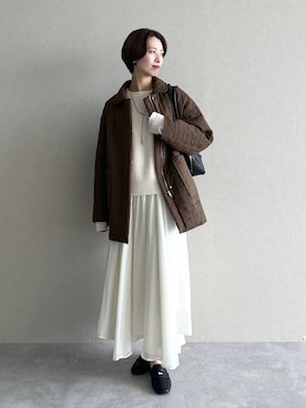 uemiさん（レディース・163cm）の秋コーディネート