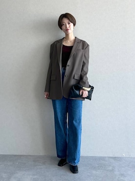 uemiさん（レディース・163cm）の秋コーディネート