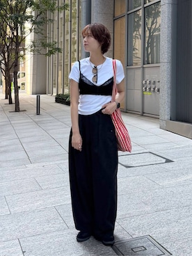 uemiさん(レディース・163cm)の夏コーディネート