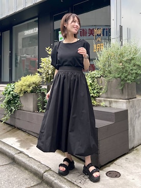 uemiさん（レディース・163cm）の春コーディネート