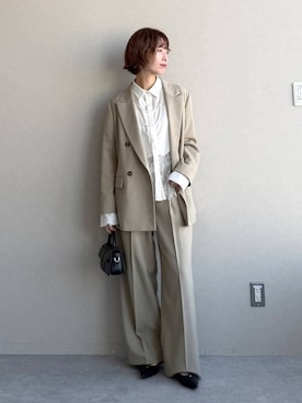 uemiさん（レディース・163cm）の冬コーディネート