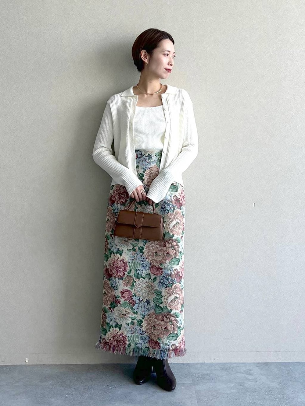 uemi(mysty woman 本部)｜mysty womanのカーディガン/ボレロを使った