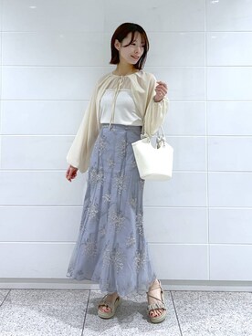 uemiさん（レディース・163cm）の春コーディネート