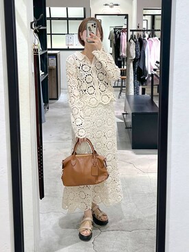 uemiさん（レディース・163cm）の春コーディネート