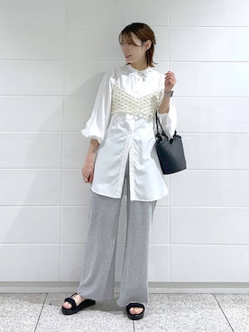 uemiさん(レディース・163cm)の春コーディネート