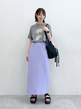 uemiさん（レディース・163cm）の春コーディネート