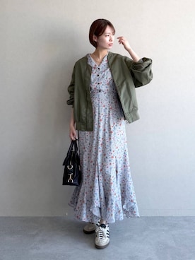 uemiさん（レディース・163cm）の冬コーディネート