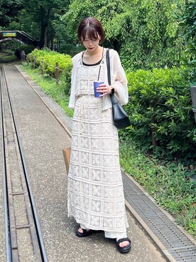 uemiさん（レディース・163cm）の夏コーディネート