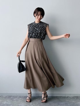 uemiさん（レディース・163cm）の夏コーディネート