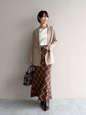 uemiさん(レディース・163cm)の秋コーディネート