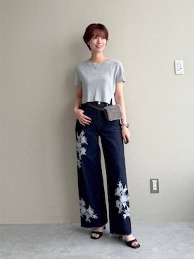 uemiさん(レディース・163cm)の夏コーディネート