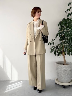 uemiさん（レディース・163cm）の春コーディネート