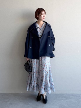 uemiさん（レディース・163cm）の冬コーディネート