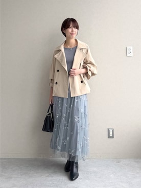 uemiさん(レディース・163cm)の秋コーディネート