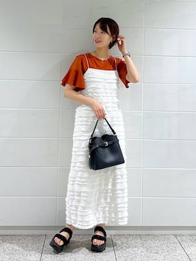 uemiさん（レディース・163cm）の夏コーディネート