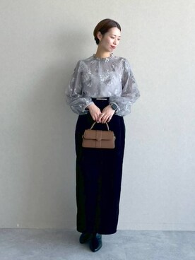 uemiさん（レディース・163cm）の秋コーディネート