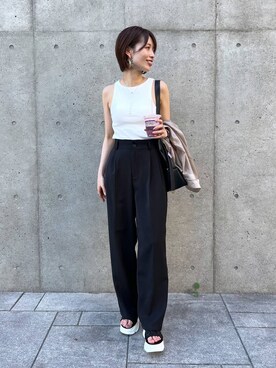 uemiさん（レディース・163cm）の夏コーディネート