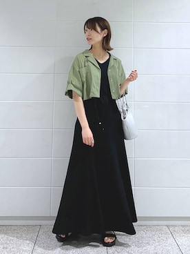 uemiさん（レディース・163cm）の夏コーディネート