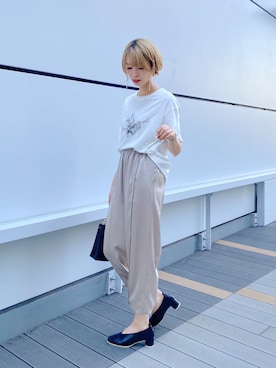 uemiさん（レディース・163cm）の夏コーディネート