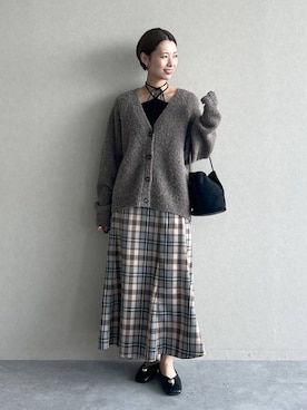 uemiさん（レディース・163cm）の秋コーディネート