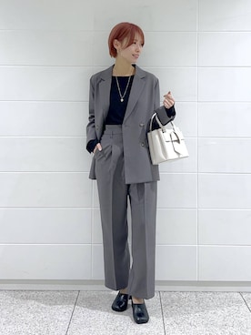 uemiさん(レディース・163cm)の冬コーディネート