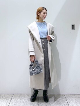 uemiさん（レディース・163cm）の冬コーディネート