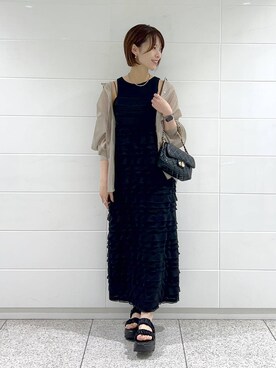 uemiさん（レディース・163cm）の夏コーディネート