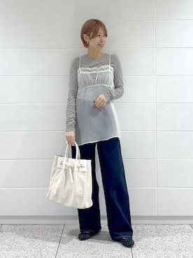 uemiさん（レディース・163cm）の冬コーディネート