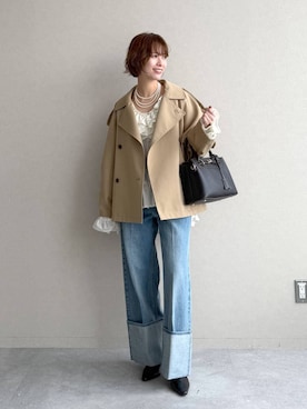 uemiさん（レディース・163cm）の春コーディネート