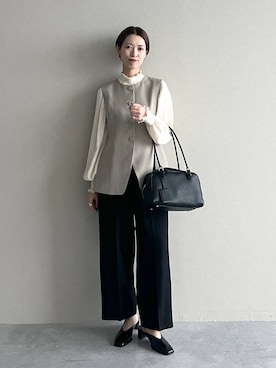 uemiさん（レディース・163cm）の秋コーディネート