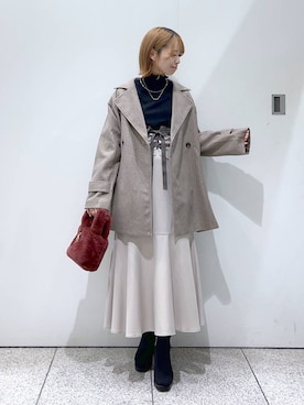 uemiさん（レディース・163cm）の秋コーディネート