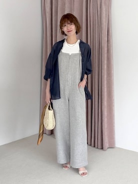 uemiさん（レディース・163cm）の春コーディネート