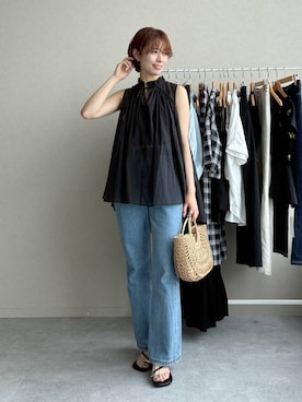 「mysty woman」｜uemiさん（レディース・163cm）の夏コーディネート