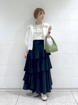 uemiさん（レディース・163cm）の春コーディネート