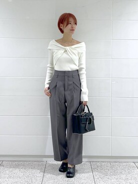 uemiさん(レディース・163cm)の冬コーディネート