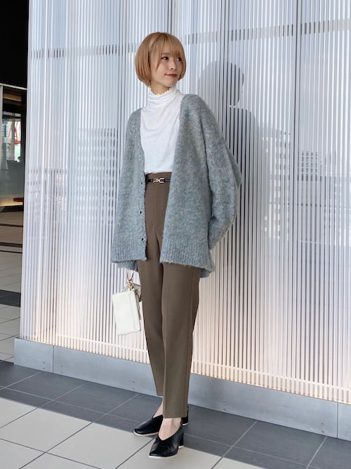 Mysty Woman 本部uemiさんのスラックスを使ったコーディネート Zozotown Mysty Woman 本部uemiさんのスラックスを使ったコーディネート Zozotown