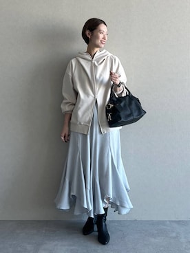 uemiさん（レディース・163cm）の冬コーディネート